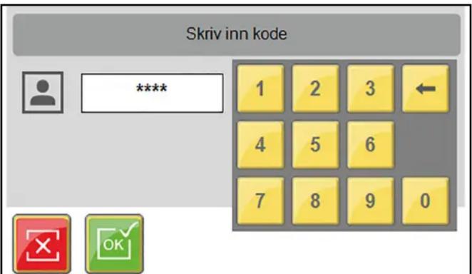 Kärcher CWB 3 - Logge på bruker på displayet - 2