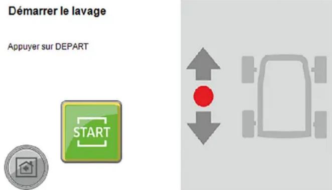Kärcher CWB 3 - Démarrer le programme sur l'écran - 4