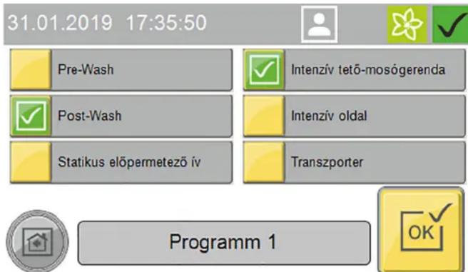 Kärcher CWB 3 - A program indítása a kijelzón - 3