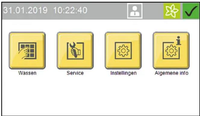 Kärcher CWB 3 - Programma aan het display starten. - 1