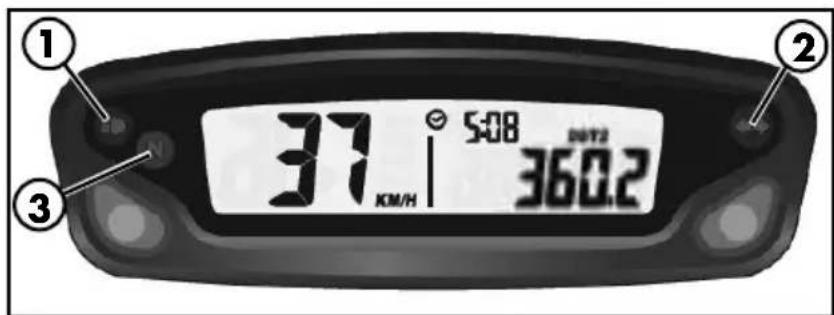 Beta RR 4T 125 AC (2015) - TACHYMÈTURE - 5