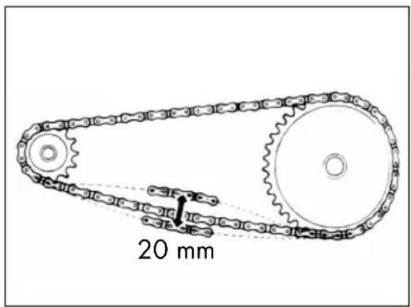 Beta RR 4T 125 AC (2015) - CHAINE - 1