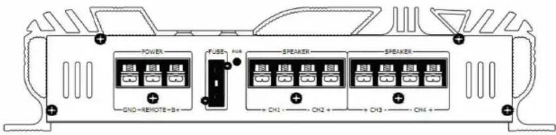 Auna AMPCH02 - INPUT SENSITIVITY CONTROL - 4