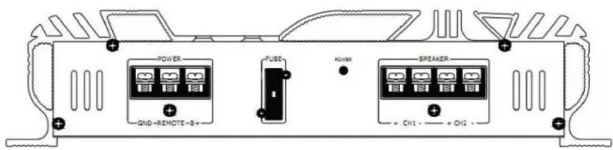 Auna AMPCH02 - INPUT SENSITIVITY CONTROL - 2