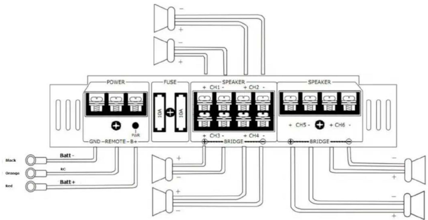 Auna AB450 - Connections 10001278 - 3