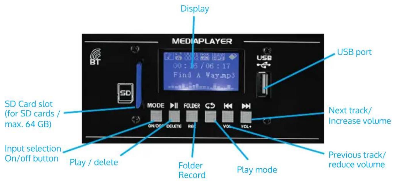 Auna Streetstar 15 - MEDIA PLAYER - 1