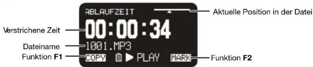 MARANTZ PMD661MKIII - Elapsed Time (verstrichene Zeit) - 1