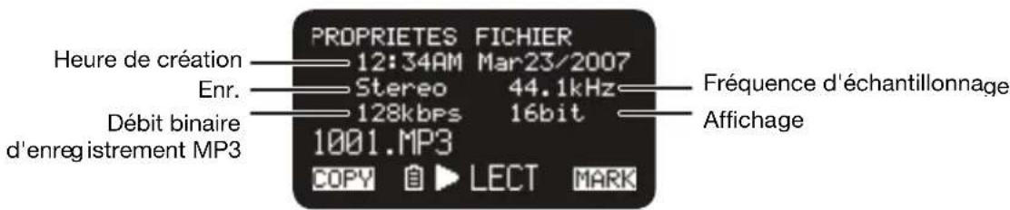 MARANTZ PMD661MKIII - Propriétés du fichier - 1