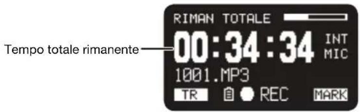 MARANTZ PMD661MKIII - Tempo totale rimanente - 1