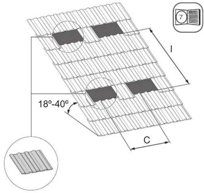 Baxi STS 300 2.0 - Montaje cubierta plana Montagem cobertura plana Flat roof assembly Montage toiture plate - 16