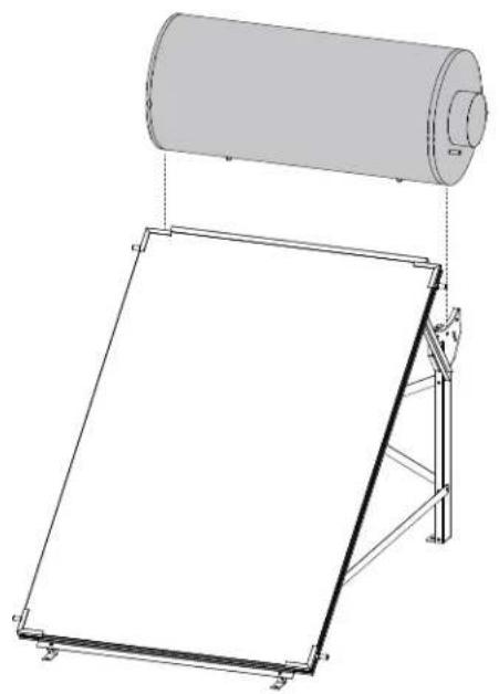 Baxi STS 300 2.0 - Montaje cubierta plana Montagem cobertura plana Flat roof assembly Montage toiture plate - 10