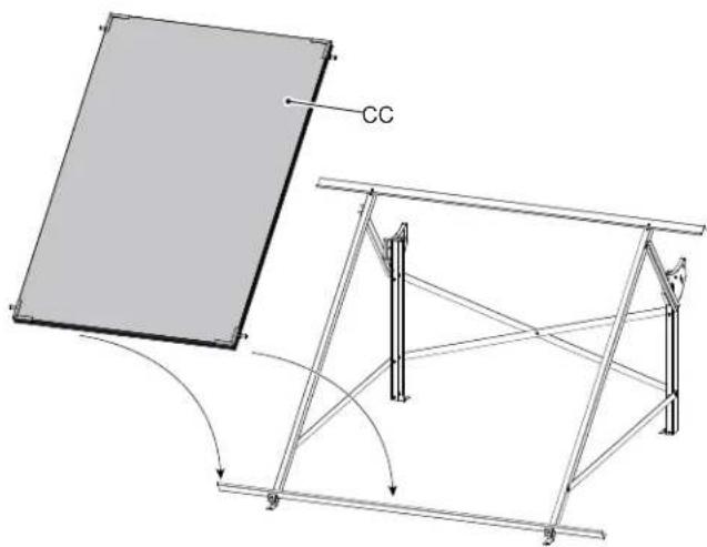 Baxi STS 300 2.0 - Montaje cubierta plana Montagem cobertura plana Flat roof assembly Montage toiture plate - 4