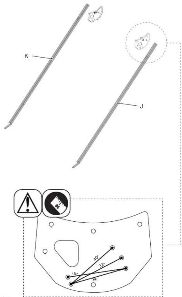Baxi STS 300 2.0 - Montaje cubierta plana Montagem cobertura plana Flat roof assembly Montage toiture plate - 17