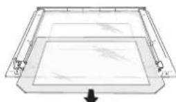 CATA PR 6011 XGBK - REMOVING THE DOOR FROM OVEN (OPTIONAL) - 4