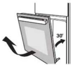CATA PR 6011 XGBK - RETIRADA DE LA PUERTA DEL HORNO (OPCIONAL) - 2