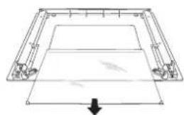 CATA PR 6011 XGBK - Retrait de la porte du FOUR (en OPTION) - 5