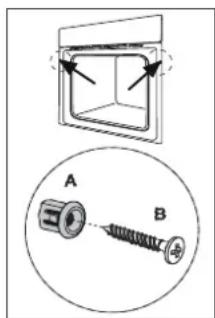 CATA PR 6011 XGBK - ASEGURAR EL HORNO AL ESPACIO DE ARMARIO - 1