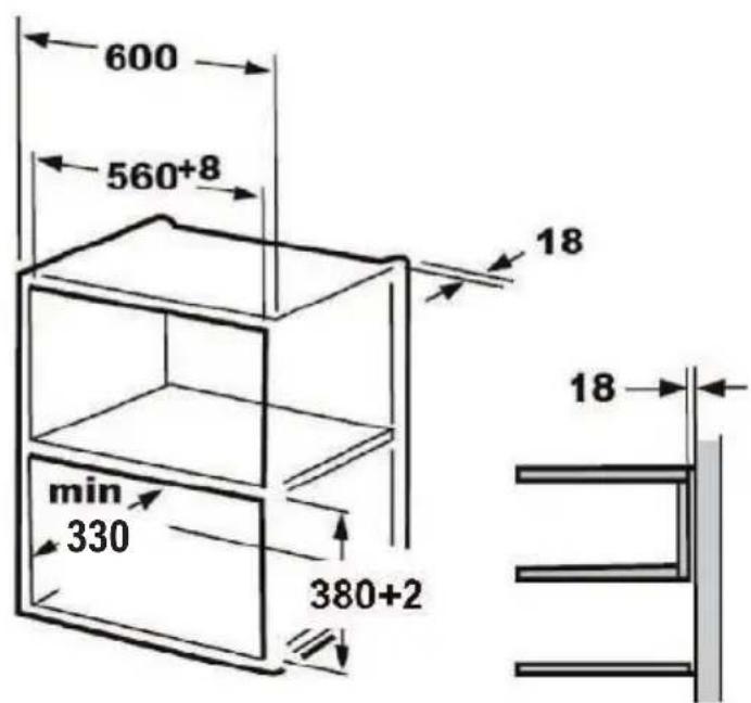 CATA MMA 20 WH - Built-in furniture - 1