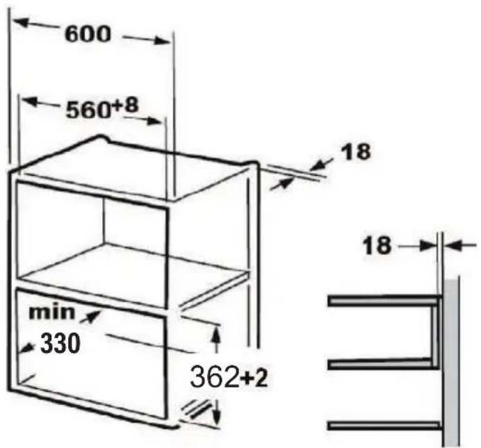 CATA MMA 20 WH - Built-in furniture - 1