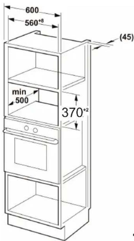 CATA MMA 20 X - Instalar o forno - 3