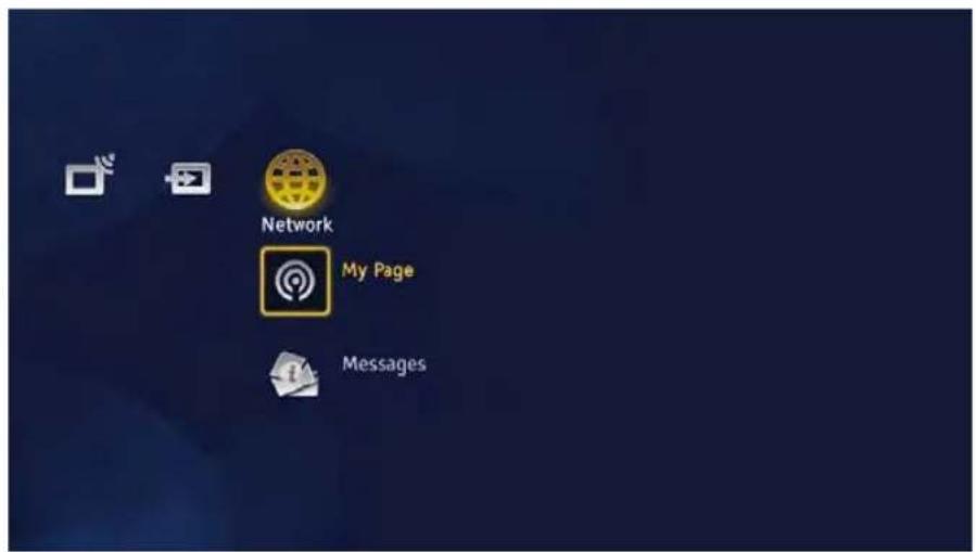 SONY DMXNV1 - Menu de Réseau - 1