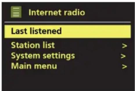 ALBRECHT DR 316 - Mode radio Internet - 2