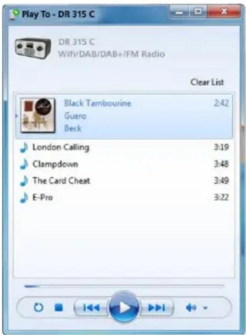 ALBRECHT DR 316 - Verwenden von „Play To“ im Windows Media Player - 1