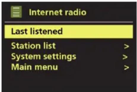 ALBRECHT DR 316 - Internet radio mode - 2