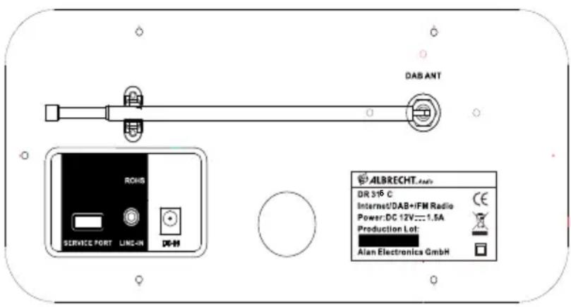 ALBRECHT DR 316 - Back Panel - 1