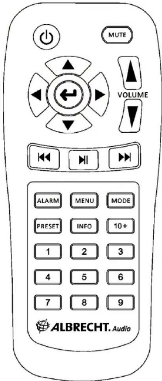 ALBRECHT DR 316 - Remote control - 1