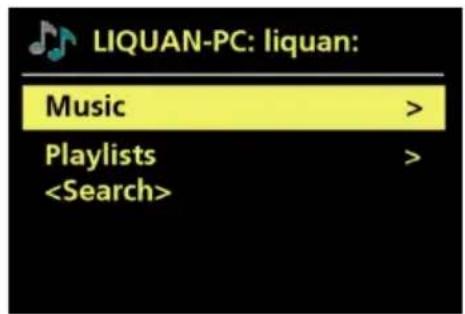 ALBRECHT DR 316 - Partage de média (avec un serveur de médias UPnP) - 1