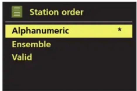 ALBRECHT DR 316 - Classement des stations - 1