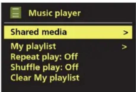 ALBRECHT DR 316 - Music player mode - 2