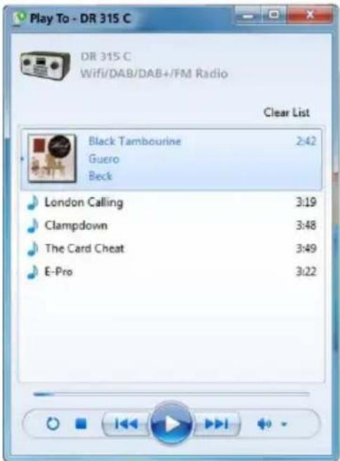 ALBRECHT DR 316 - Utilizzo di "Play To" in Windows Media Player - 1