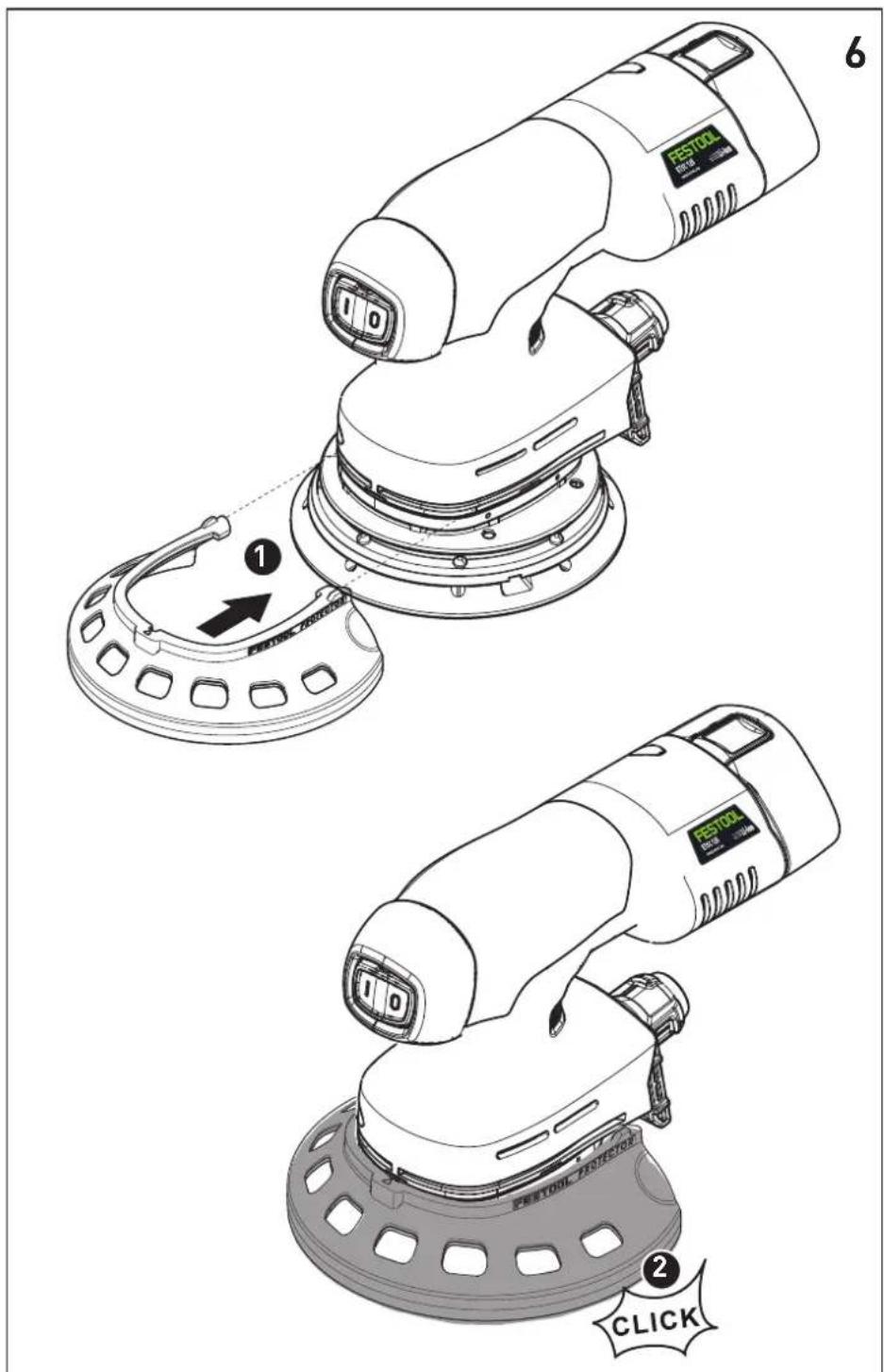 FESTOOL ETSC 125 Li - 7