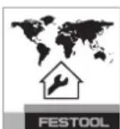 FESTOOL ETSC 125 Li - Perigo de ferimentos, choque elétrico - 1