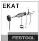 FESTOOL TDC 184 5 24 0 IPlus - Gevaar voor letsel, elektrische schokken - 2