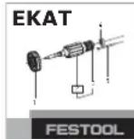 FESTOOL LEX 3 772.5 - Loukkaantumisvaara - 2