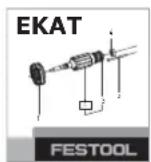 FESTOOL LEX 3 772.5 - Gevaar voor letsel - 2