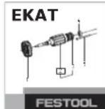 FESTOOL LEX 3 772.5 - Perigo de ferimentos - 2