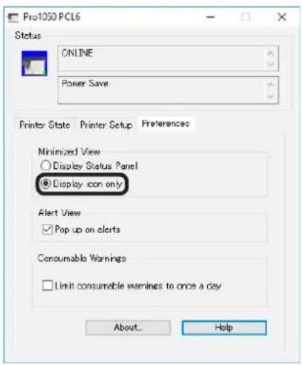 OKI Pro1050 - 图标显示 - 2