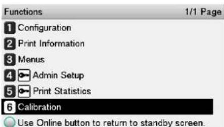 OKI Pro1050 - 按滚动按钮或 - 2