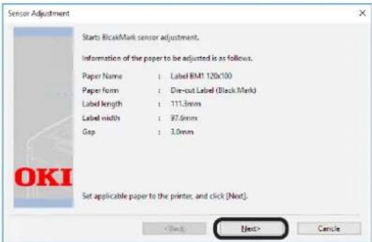 OKI Pro1050 - 点击[下一步（Next）]。 - 1