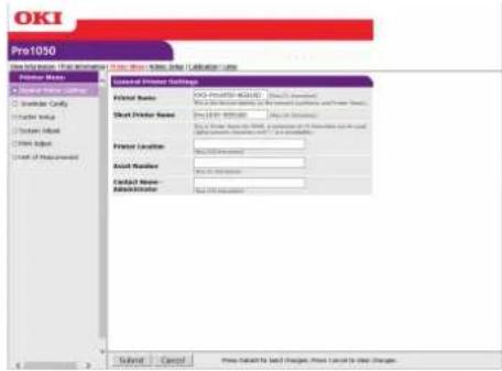 OKI Pro1050 - 在计算机上更改打印机设置 - 1