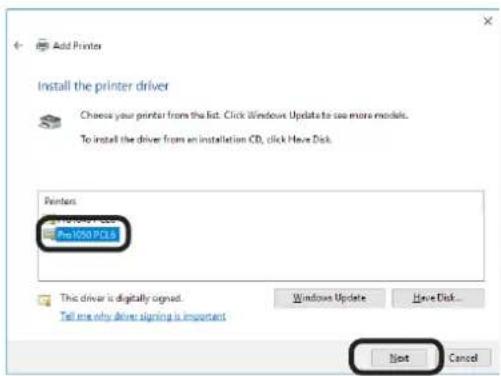 OKI Pro1050 - 选择INF文件，然后点击[打开]。10 点击[确定]。 - 1