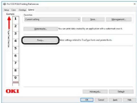 OKI Pro1050 - 2 3 4 - 1