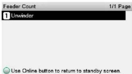 OKI Pro1050 - 按滚动按钮或 - 4