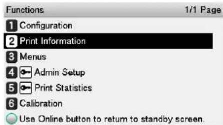 OKI Pro1050 - 若要打印 - 2
