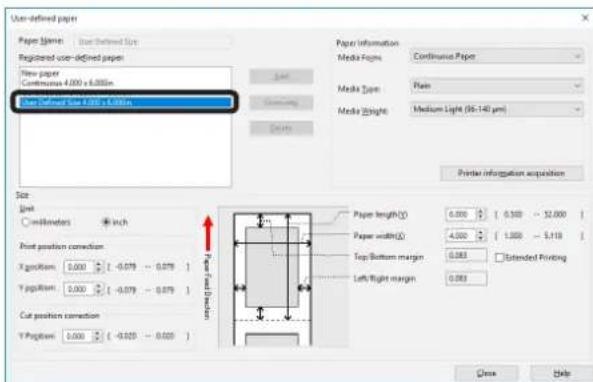OKI Pro1050 - 在打印机驱动程序中微调剪切位置 - 4