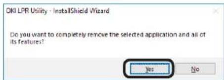 OKI Pro1050 - 卸载实用程序 - 2